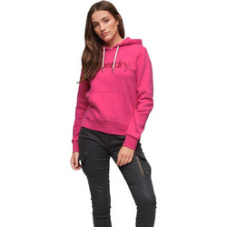 Superdry Γυναικείο Αθλητικό Φούτερ με Κουκούλα Φούξια W2011969A-FA9