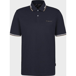 Bugatti Stripe Ανδρική Μπλούζα Polo Κοντομάνικη Navy Μπλε 8150-75031C-390