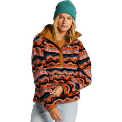 Billabong Switchback Γυναικείο Φούτερ Fleece με Τσέπες Ροζ ABJFT00410-PPY
