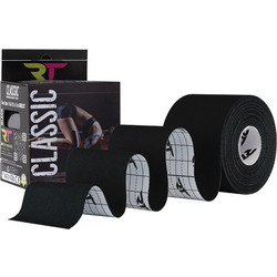 Rea Tape Classic Ταινία Κινησιολογίας 5cm x 5m Μαύρη 1τμχ