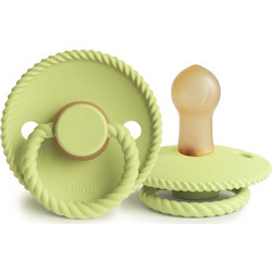 Frigg Rope Πιπίλα Καουτσούκ 0-6m Green Tea