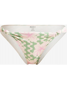 Roxy Hibiscus Daze Bikini Slip Πράσινο Mint Σομόν ERJX405013