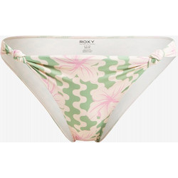 Roxy Hibiscus Daze Bikini Slip Πράσινο Mint Σομόν ERJX405013