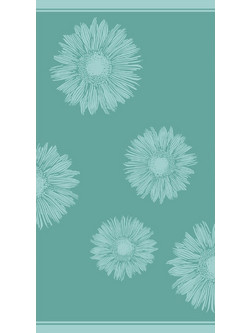 Melinen Flower Πετσέτα Θαλάσσης Τιρκουάζ 86x160cm 20004875
