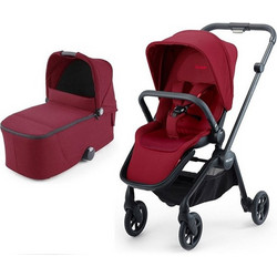 Recaro Duo Sadena Select Καρότσι Μωρού 2 σε 1 Garnet Red