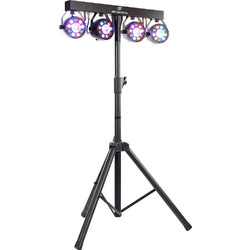 BoomTone Party Bar Crystal Φωτορυθμικό Προβολέας Beam LED DMX RGBW