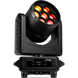 Beamz Pro NEREID760 Φωτορυθμικό Προβολέας Wash LED DMX με Ρομποτική Κεφαλή RGBW