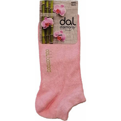 Dal Bamboo Γυναικείες Κάλτσες Κοντές Ροζ 604