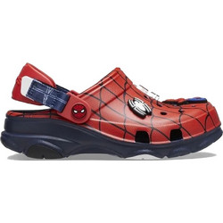 Crocs Spider-man Παιδικά Παπούτσια Θαλάσσης για Αγόρι Κόκκινα Navy Μπλε 209258-410