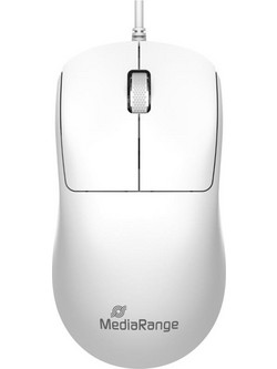 MediaRange MROS255 Ενσύρματο Ποντίκι White