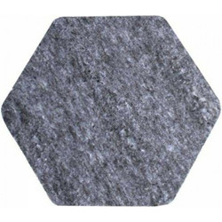 Acustico Audiodesigner Ecopan Hexagon Ηχοαπορροφητικά Πάνελ 17.3x17.3cm 4τμχ Γκρι
