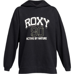 Roxy Essential Energy Γυναικείο Φούτερ Oversized με Κουκούλα Μαύρο ERJFT04862-KVJ0
