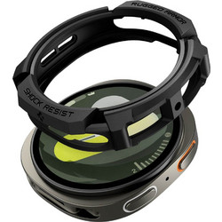 Spigen Rugged Armor Πλαστική Θήκη για Samsung Galaxy Watch 8 40mm Μαύρη