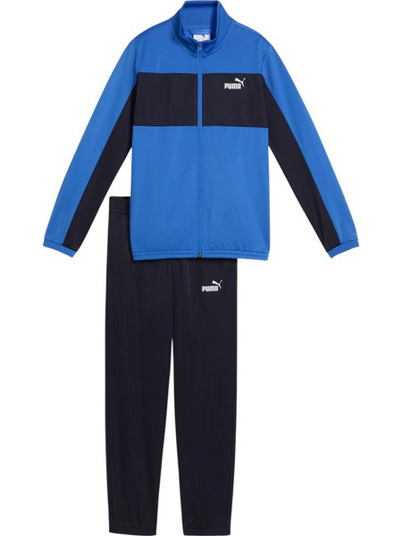 Puma Παιδικό Σετ Φόρμας Royal Blue Μαύρο 687361-13