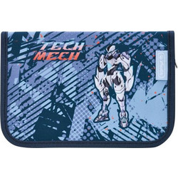 Herlitz Tech Mech Κασετίνα Γεμάτη Μπλε 50049189