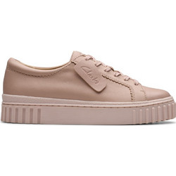 Clarks Mayhill Γυναικεία Sneakers Nude 26181209