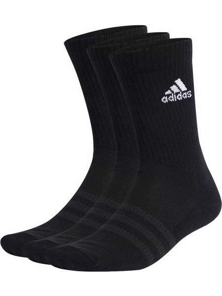 Adidas Performance Cushioned Crew Ανδρικές Κάλτσες Ψηλές Μαύρες 3Pack IC1310