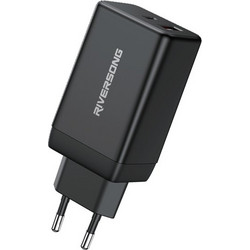 Riversong PowerKub G65 Pro Φορτιστής χωρίς Καλώδιο με Θύρα USB-A & Θύρα USB-C 65W Power Delivery