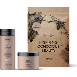 Lakme Full Defence Σετ Περιποίησης Μαλλιών Μάσκα 50ml + Σαμπουάν 100ml