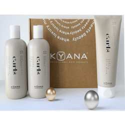 Kyana Curls Σετ Περιποίησης Μαλλιών Co-wash Lotion 300ml + Μάσκα 200ml + Σαμπουάν 300ml