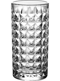 Chios Hellas Σετ Ποτήρια Νερού Γυάλινα Diamond 300ml 6τμχ 20-32917