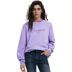 Desigual Afra Γυναικείο Φούτερ Λιλά 25SWSK16-3169