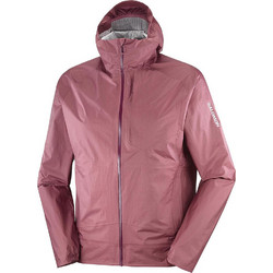 Salomon Ανδρικό Μπουφάν Χειμωνιάτικο Bomber Ροζ LC26863