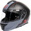 Str Veloce Black Grey Red Κράνος Μηχανής Flip-Up 1650gr