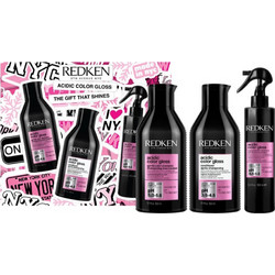 Redken Acidic Color Gloss Σετ Θεραπείας Μαλλιών Conditioner 300ml + Θερμοπροστατευτικό 190ml + Σαμπουάν 300ml