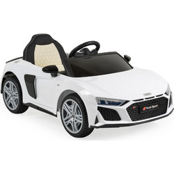 Moni Audi R8 Spyder Ηλεκτροκίνητο Μονοθέσιο Παιδικό Αυτοκίνητο με Τηλεχειριστήριο 12V Λευκό