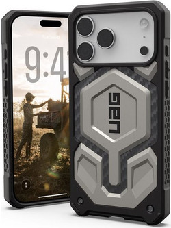 UAG Monarch Pro with MagSafe Back Cover Titanium Black (iPhone 17 Pro Max)