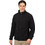 Rebase Ανδρική Ζακέτα Fleece με Φερμουάρ Μαύρη 252RFT-7005