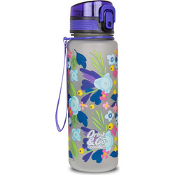 CoolPack Flowers Παιδικό Παγούρι Πλαστικό Πολύχρωμο 600ml