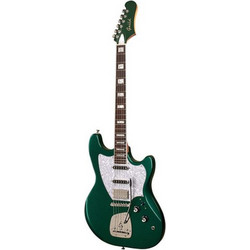 Guild Surfliner Deluxe Ηλεκτρική Κιθάρα Alternative με Μαγνήτες SSH & Ταστιέρα Rosewood Evergreen Metallic