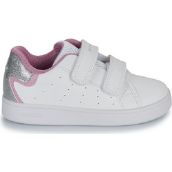Geox Eclyper Παιδικά Sneakers Λευκά Ασημί Ροζ Χρυσά B365MA0BCKCC0674