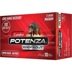 Lambro Potenza Knockout Φυσίγγιο Δράμια 12Cal 76mm 10βολο
