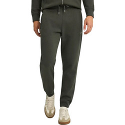 Funky Buddha Ανδρικό Παντελόνι Φόρμας Fleece με Λάστιχο Κυπαρισσί FBM012-050-02