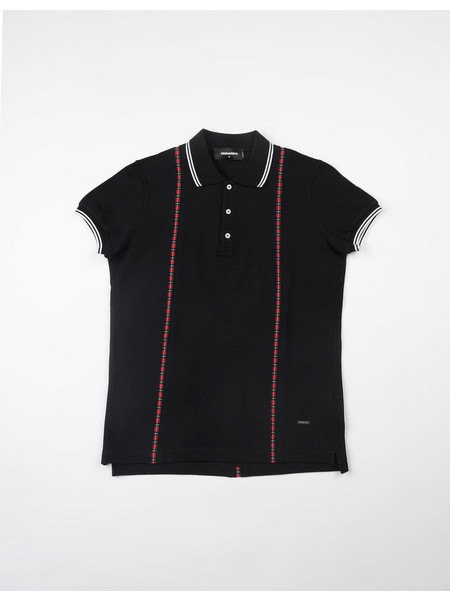 Dsquared2 Ανδρική Μπλούζα Polo Κοντομάνικη Navy Μπλε S71GD0463S23033-900