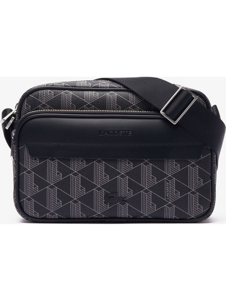 Lacoste Ανδρική Τσάντα Ώμου / Χιαστί Μαύρη 3NH4578LX-H45