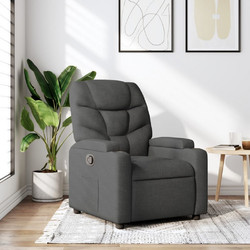 vidaXL Πολυθρόνα Relax Ανακλινόμενη Ανθρακί 3205609