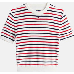 Tommy Jeans Γυναικεία Πλεκτή Μπλούζα Πολύχρωμη DW0DW19336-0FG