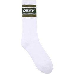 Obey Cooper II Ανδρικές Κάλτσες Ψηλές Λευκές 100260093-WKG