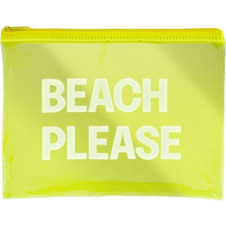 Beach Please 1237017 Γυναικείο Νεσεσέρ Παραλίας 21x16cm Lime