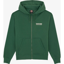Dickies Ανδρική Ζακέτα Φούτερ με Κουκούλα και Φερμουάρ Πράσινη DK0A88L5PIN1