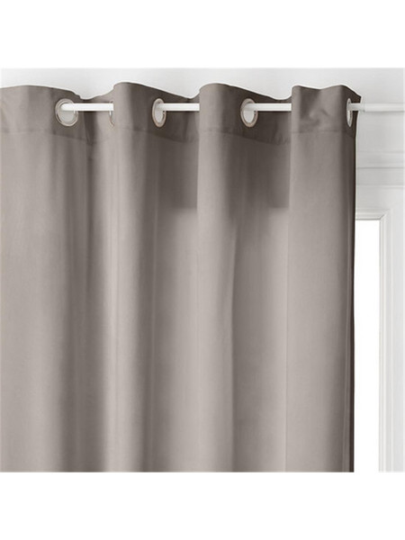 Mastershop Κουρτίνα Παραθύρου με Τρουκς 140x260 Taupe 07.146202C