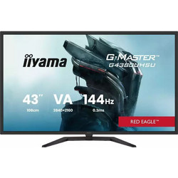 iiyama G-Master G4380UHSU-B2 VA HDR Gaming Monitor 43" 3840x2160 4K UHD 144Hz 0.3ms