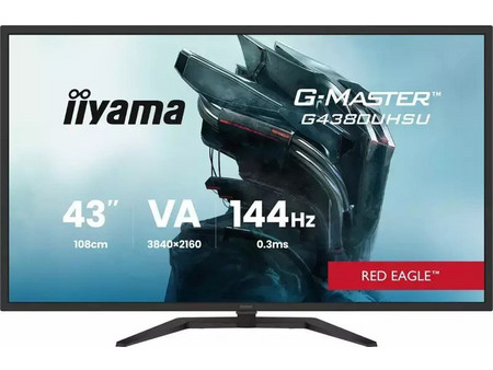 iiyama G-Master G4380UHSU-B2 VA HDR Gaming Monitor 43" 3840x2160 4K UHD 144Hz 0.3ms