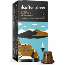 Il Caffe Italiano Κάψουλες Espresso Napoli Συμβατές με Μηχανή Nespresso 30τμχ