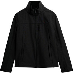 Superdry Ανδρικό Μπουφάν Χειμωνιάτικο Softshell Μαύρο M5012103A-02A