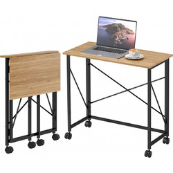 HOMCOM Γραφείο Ξύλινο 80x45x75cm 836-606V01AK